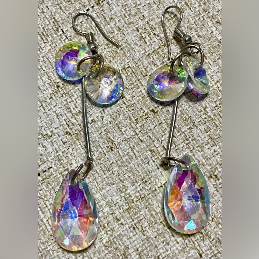 Crystal Dangle Earrings